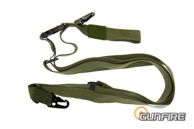 Ремінь збройовий триточковий olive [GFC Tactical] GFT-24-000381 фото