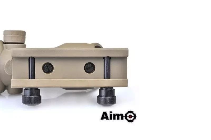 Прицел колиматорный ACOG (с оптическим волокном) - tan [AIM-O] (для страйкбола) AMO-10-013653 фото
