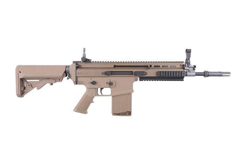 Штурмовая винтовка SCAR-H SF Open Bolt - tan [WE] (для страйкбола) WET-02-019738 фото