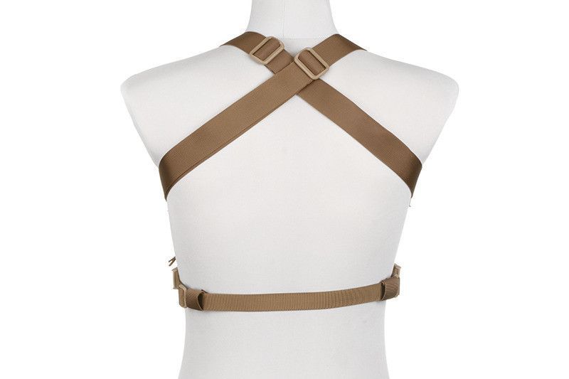 Легкая разгрузка тактическая тип Chest Rig SIMPLM - Coyote Brown [Emerson] (для страйкбола) EME-18-012917 фото
