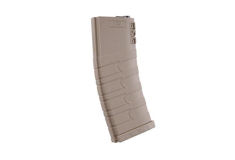 Механічний магазин 120 куль для M4/M16 (5 sztuk) - tan [G&G] (для страйкболу) GIG-05-005670 фото