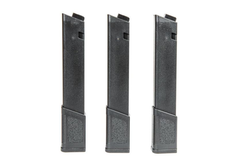 Набір 3 магазинів Mid-Cap 120 куль для приводів KWA Ronin TK.45 [KWA] (для страйкболу) KWA-05-029284 фото