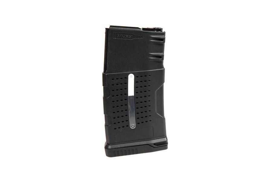 Magazynek hi-cap 450 kulek do аналогов SR25 - czarny [Tornado] (для страйкбола) TOR-05-028710 фото