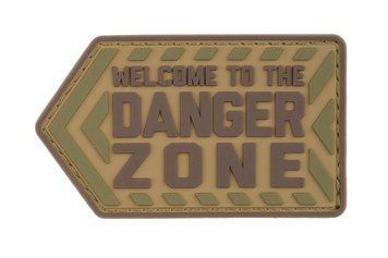Naszywka Danger Zone PVC - Multicam [MIL-SPEC MONKEY] (для страйкбола) MSM-30-016725 фото