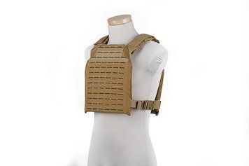 Тактичний розвантажувальний жилет Laser Cut Plate Carrier - tan [GFC Tactical] (для страйкболу) GFT-18-011427 фото