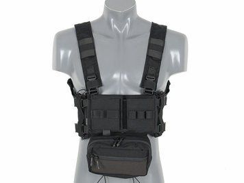 Micro MK3 Chest Rig - Black [Emerson] (для страйкбола) EM2961BK фото