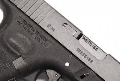 ПИСТОЛЕТ GLOCK 19 GEN.3 METAL GBB GREEN GAS - Black [WE] (для страйкбола) 012104 фото