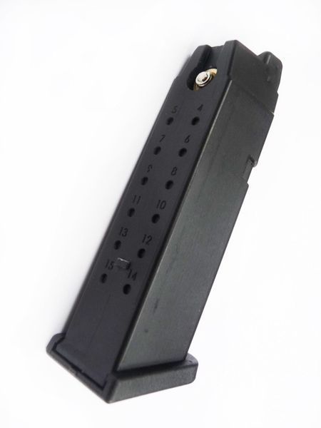 ПИСТОЛЕТ GLOCK 19 GEN.3 METAL GBB GREEN GAS - Black [WE] (для страйкбола) 012104 фото