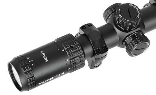 Купить Оптический прицел Victoptics S6 1-6x24 - Black [Vector
