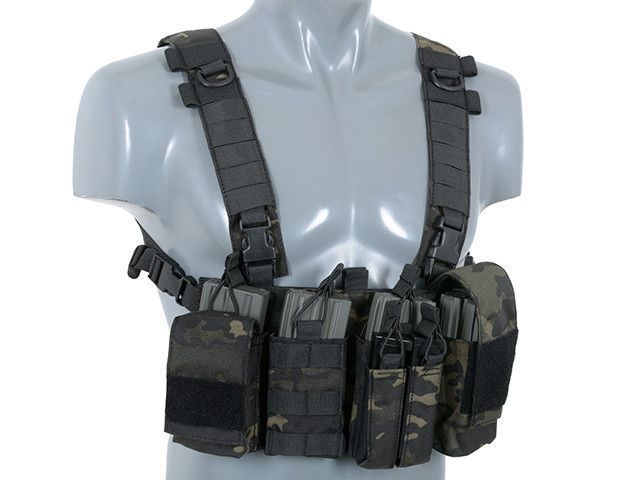 Buckle Up Chest Rig V3 - MULTICAM BLACK [8FIELDS] M51611042-1-MB фото