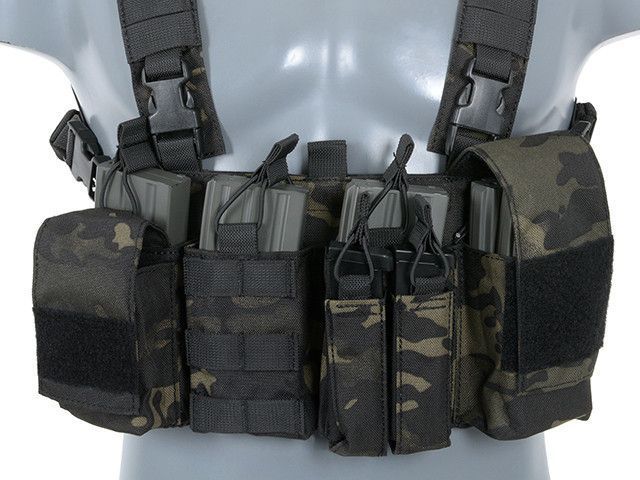 Buckle Up Chest Rig V3 - MULTICAM BLACK [8FIELDS] M51611042-1-MB фото