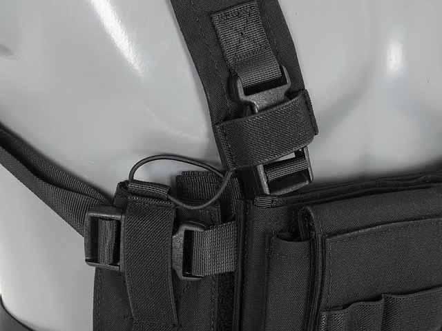 Micro MK3 Chest Rig - Black [Emerson] (для страйкболу) EM2961BK фото
