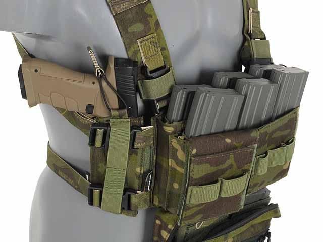 Micro MK3 Chest Rig - Black [Emerson] (для страйкболу) EM2961BK фото