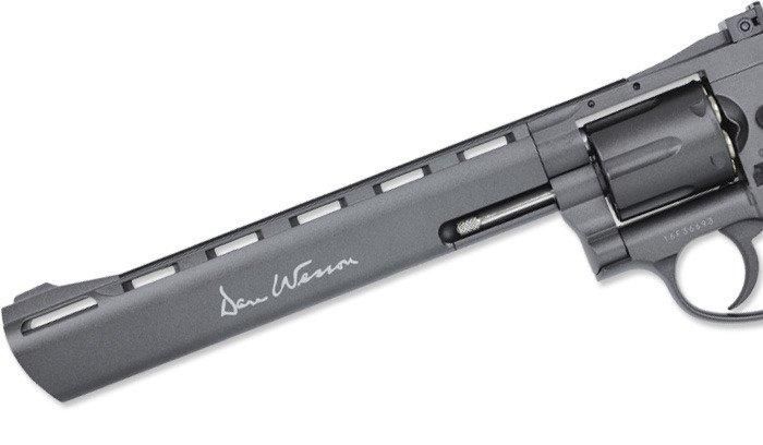 ASG - Dan Wesson 8" Revolver airsoft - Grey - 16182 (для страйкболу) 5681 фото