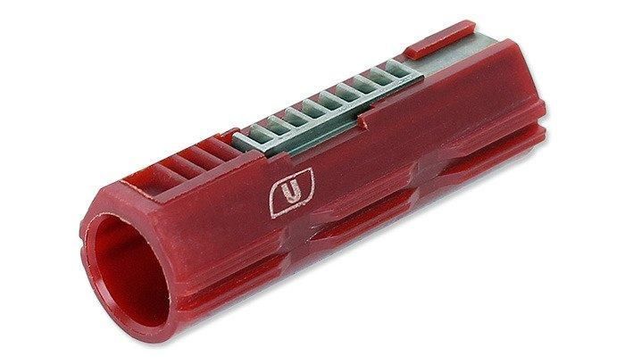 Ultimate - Polycarbonate Piston M170 - Red - Full Teeth - 17166 (для страйкбола) 9289 фото
