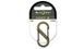 Nite Ize - S-Biner #2 Plastic Black Gate - Coyote - SBP2-03-28BG (для страйкболу) 7349 фото 1