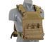 Штурмовий Plate Carrier з аналогом балістичних пластин - Coyote [8FIELDS] (для страйкболу) M51611027-1-TAN фото 3