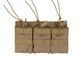 Открытый тройной подсумок для магазинов 7.62 - Coyote [8FIELDS] (для страйкбола) M51613110-TAN фото 2