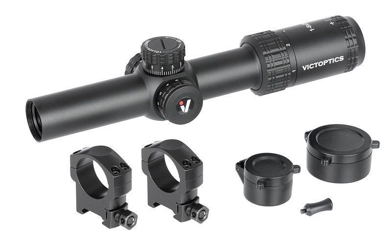 Оптический прицел Victoptics S6 1-6x24 - Black [Vector Optics] (для страйкбола) OPSL22P фото