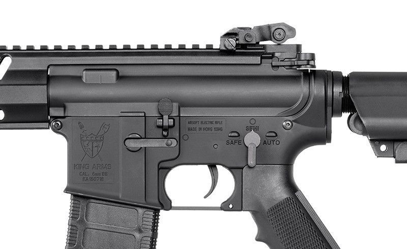 M4 Striker CQB - Black [King Arms] (для страйкболу) KA-AG-253-BK фото