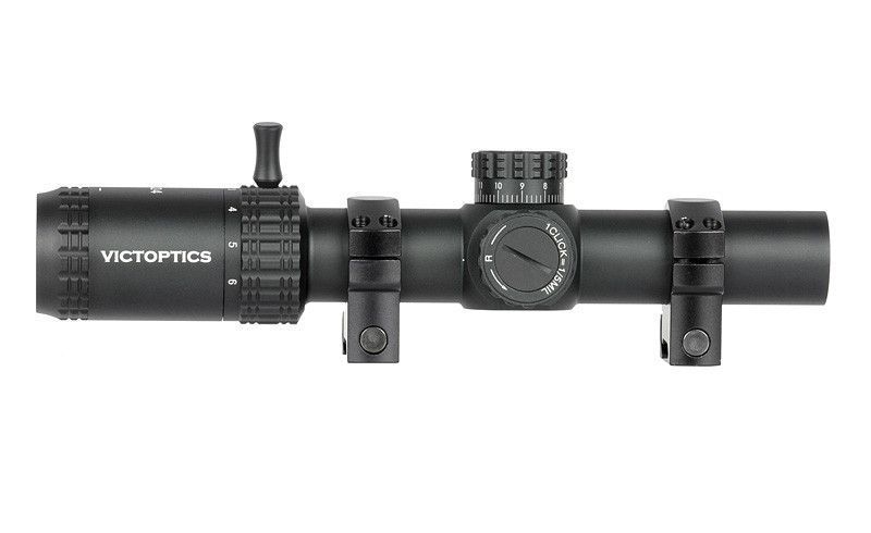 Оптический прицел Victoptics S6 1-6x24 - Black [Vector Optics] (для страйкбола) OPSL22P фото
