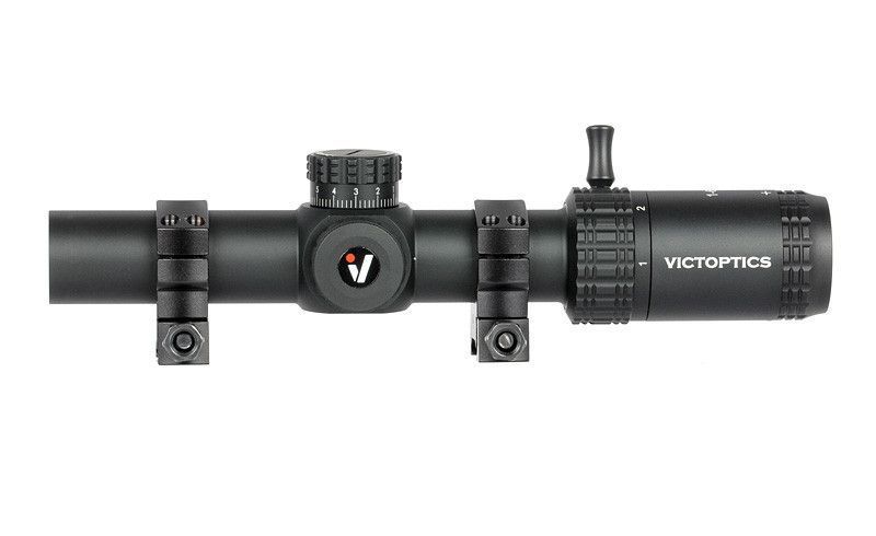 Оптический прицел Victoptics S6 1-6x24 - Black [Vector Optics] (для страйкбола) OPSL22P фото