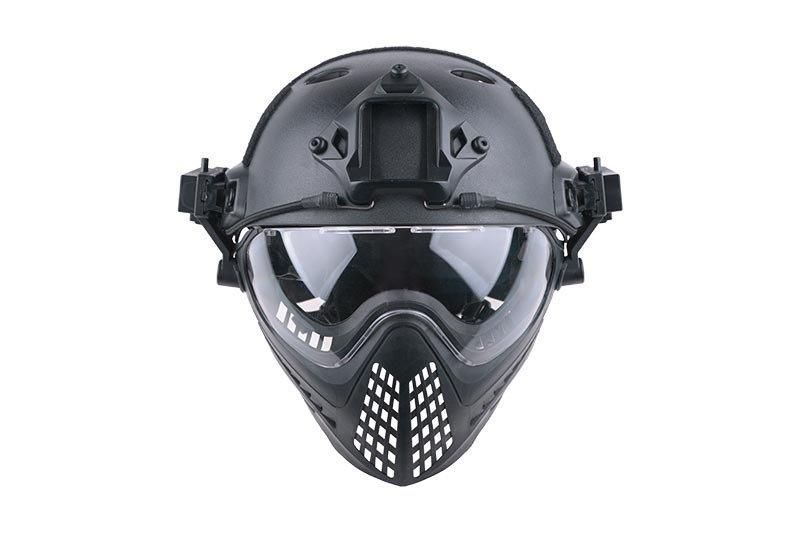 Аналог шолома FAST PJ Piloteer - black [Ultimate Tactical] (для страйкболу) UTT-21-019328 фото