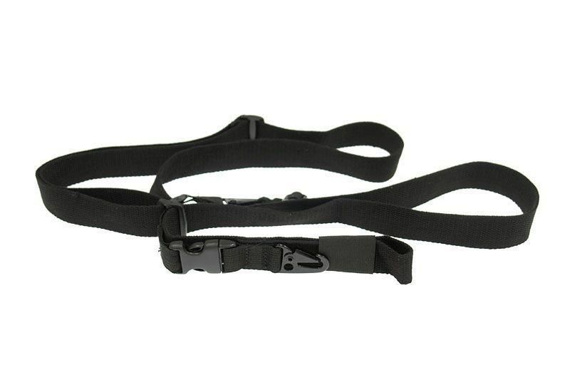 Ремінь збройовий триточковий BLACK [GFC Tactical] GFT-24-000422 фото