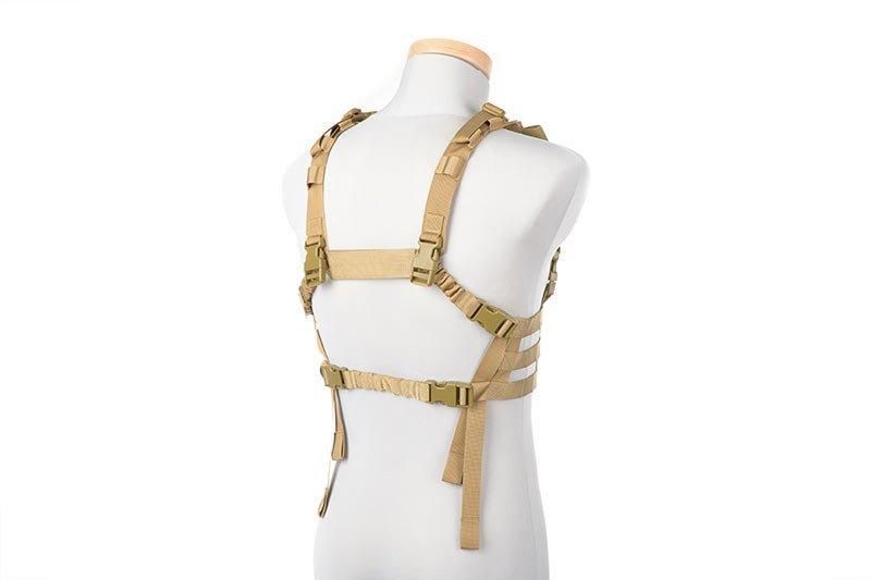 Жилет тактический (разгрузочный) Chest Rig типа Low Profile - Tan [GFC Tactical] (для страйкбола) GFT-18-013408 фото