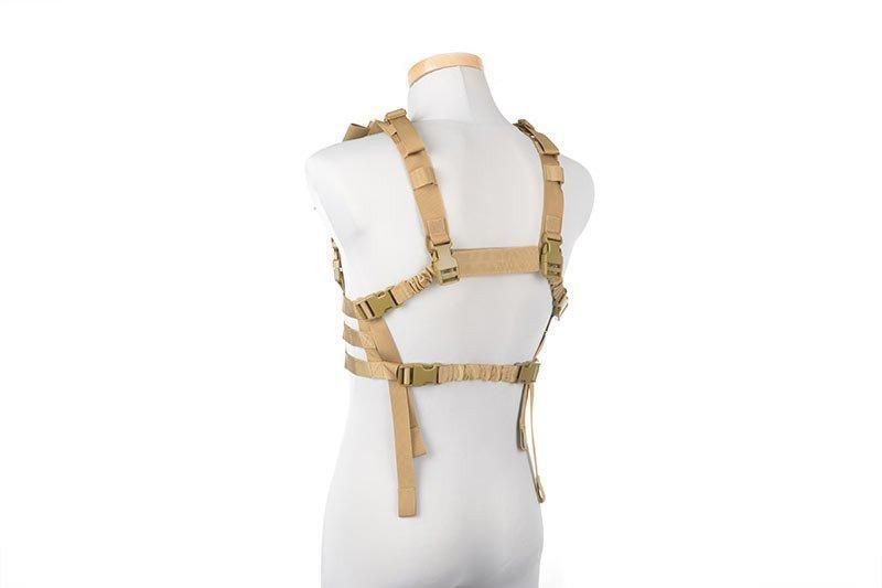Жилет тактический (разгрузочный) Chest Rig типа Low Profile - Tan [GFC Tactical] (для страйкбола) GFT-18-013408 фото