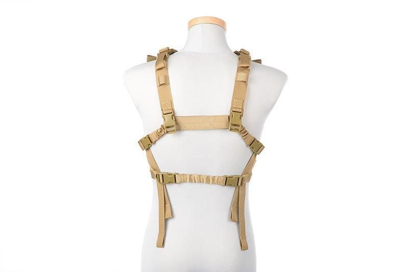 Жилет тактический (разгрузочный) Chest Rig типа Low Profile - Tan [GFC Tactical] (для страйкбола) GFT-18-013408 фото