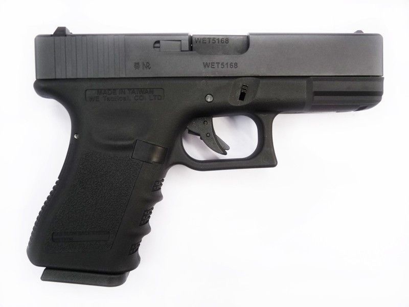 ПИСТОЛЕТ GLOCK 19 GEN.3 METAL GBB GREEN GAS - Black [WE] (для страйкбола) 012104 фото