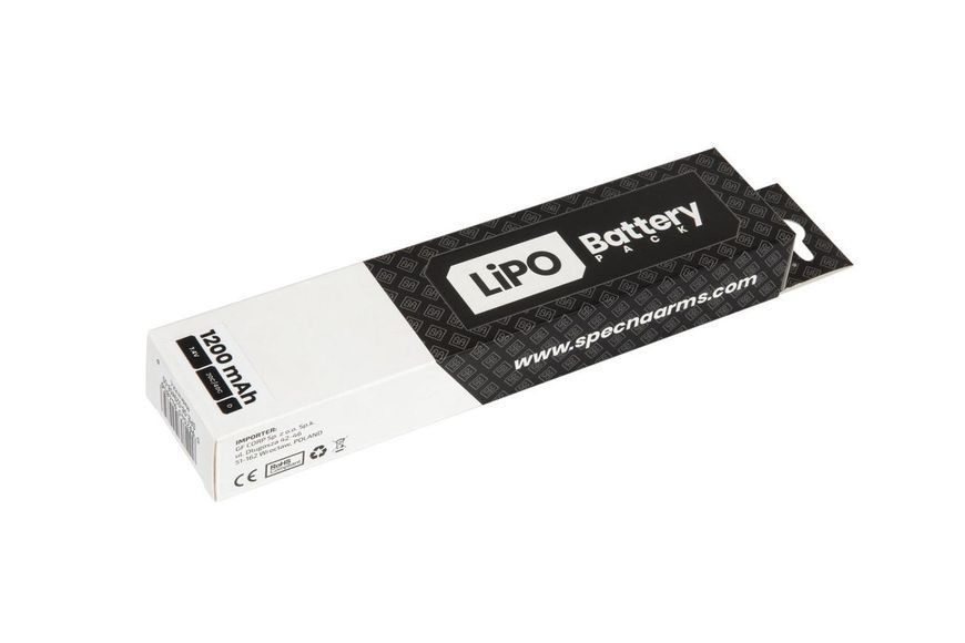 Акумулятор під кришку АК LiPo 7,4V 1200mAh 20C/40C &mdash; T-Connect (Deans) [Specna Arms] SPE-06-029458 фото