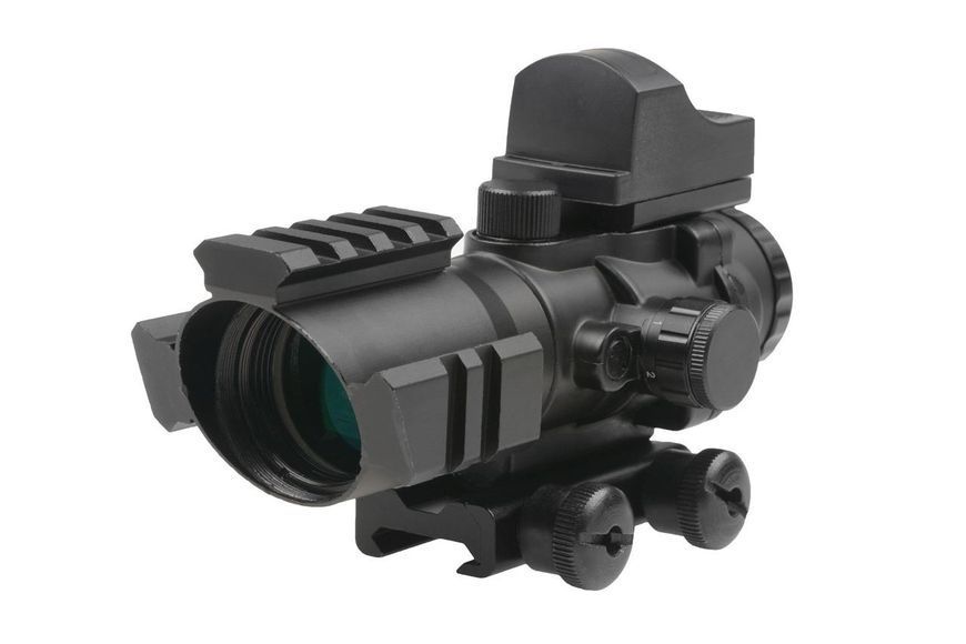Приціл Rhino 4x32 з мікроколиматором Micro [Theta Optics]&nbsp;(для страйкболу) THO-10-011608 фото