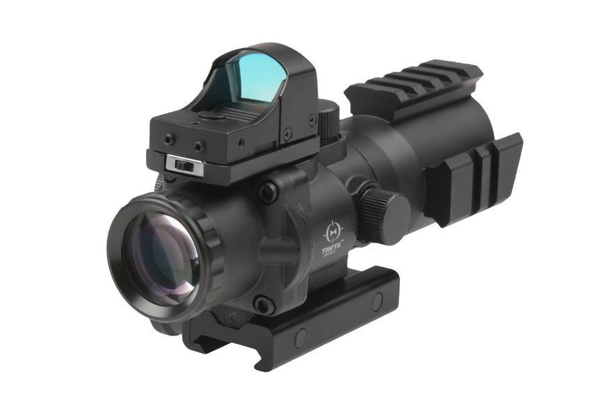 Приціл Rhino 4x32 з мікроколиматором Micro [Theta Optics]&nbsp;(для страйкболу) THO-10-011608 фото