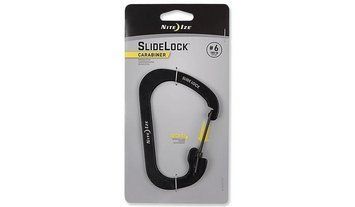 Nite Ize - SlideLock Carabiner #6 - Black - CSL6-01-R6 (для страйкболу) 13251 фото