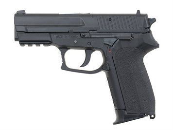 Пістолет SigSauer SP2022 Non BlowBack (GNBB)від фірми KWC (для страйкболу) TF33-C8007-1 фото