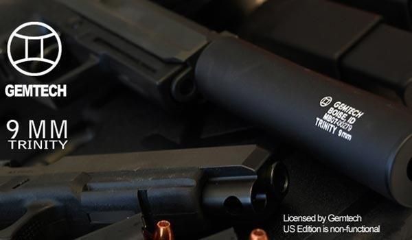 MadBull - T3umik Gemtech 9mm Trinity - 14mm CCW (для страйкболу) 5946 фото