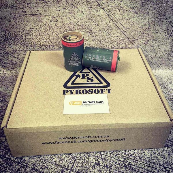 ГРАНата Тренировочная "Гранит-6" [PYROSOFT] - упаковка по 30 шт (для страйкбола) GRANIT-6x30 фото