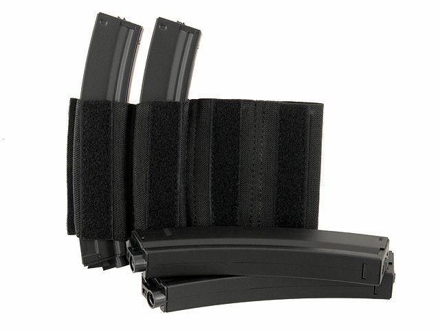 Poczw&oacute;rna wkładka na magazynki pistoletowe MP5/SMG - Black [8FIELDS]&nbsp;(для страйкболу) M51613233-BK фото