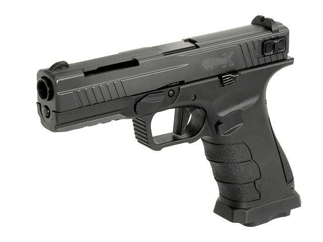 XTP FULL AUTO Xtreme Training Pistol CO2 - Black [APS] (для страйкболу) XTP.B-AUTO фото