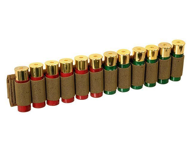 Ładownica na 12 naboi kalibru 12ga na pas - Coyote [8FIELDS] (для страйкбола) M51613001-TAN фото