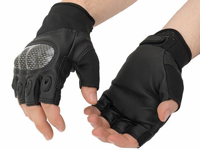 Military Combat Gloves mod. III (Size L) &mdash; Black [8FIELDS] (для страйкболу) M51617069-BK-L фото