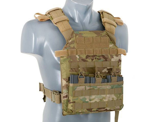 Штурмовий Plate Carrier з аналогом балістичних пластин - Multicam [8FIELDS] M51611027-1-CP фото