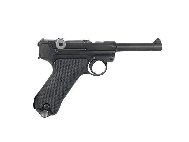 Страйкбольний пістолет P08 M FULL METAL WE-P001 - Black [WE] (для страйкболу) GGB-0336TM фото