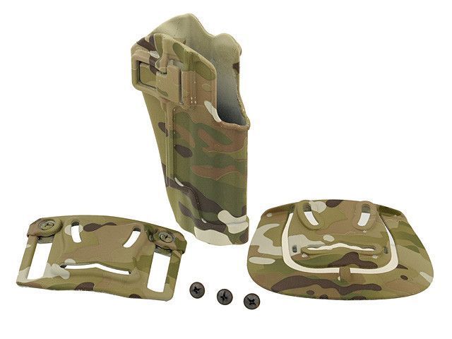 Кобура пистолетная бистрого извлечения с блокировкой для 1911 - Multicam [Emerson] (для страйкбола) EM6096A фото