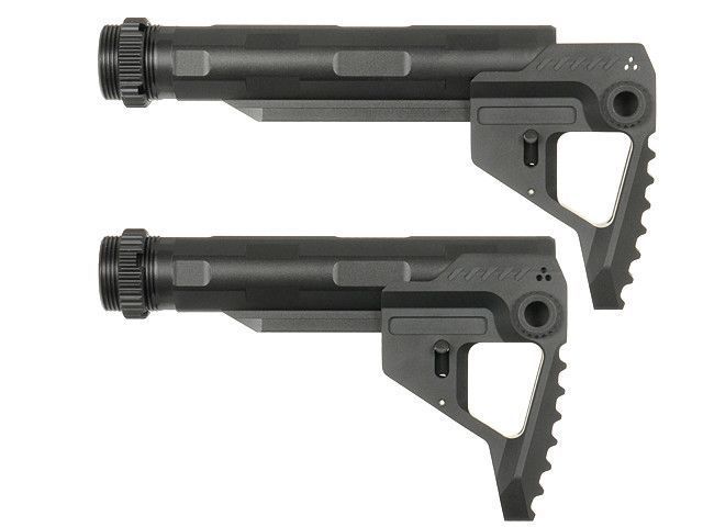 Алюмінієвий приклад PDW - Black [KUBLAI] (для страйкболу) AS.G108-BK фото