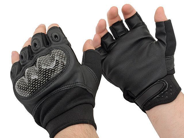 Military Combat Gloves mod. III (Size L) &mdash; Black [8FIELDS] (для страйкболу) M51617069-BK-L фото