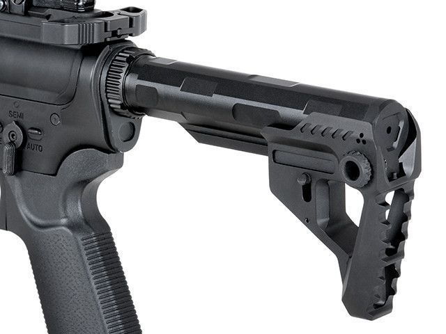 Алюмінієвий приклад PDW - Black [KUBLAI] (для страйкболу) AS.G108-BK фото