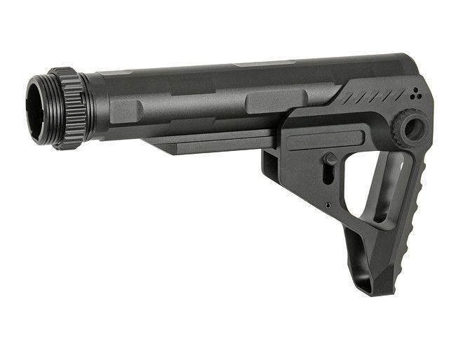 Алюмінієвий приклад PDW - Black [KUBLAI] (для страйкболу) AS.G108-BK фото
